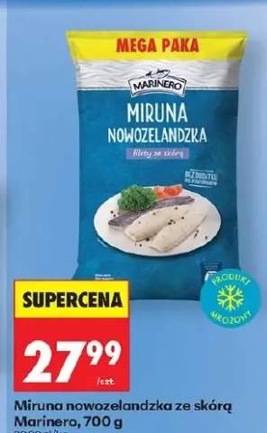 Miruna nowozelandzka ze skórą filety