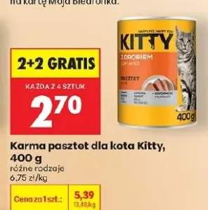 Karma pasztet dla kota różne rodzaje