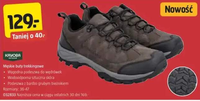 Męskie buty trekkingowe