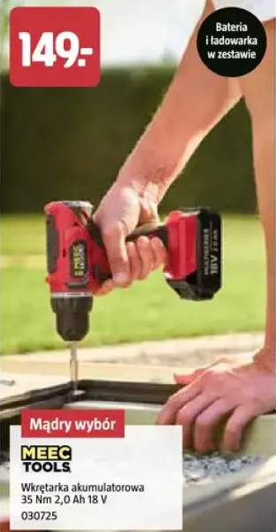 Wkrętarka akumulatorowa 35 Nm 2,0 Ah 18 V