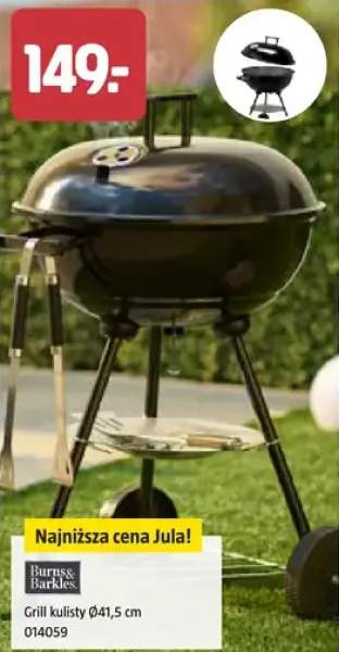 Grill kulisty Ø41,5 cm