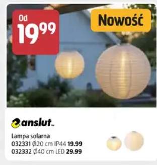 Lampa solarna Ø40 cm LED