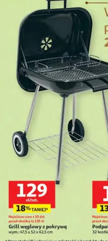 Grill węglowy z pokrywą