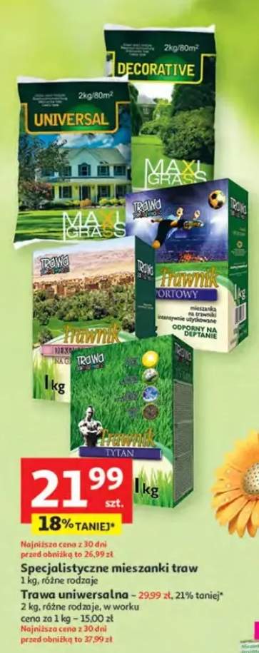 Specjalistyczne mieszanki traw