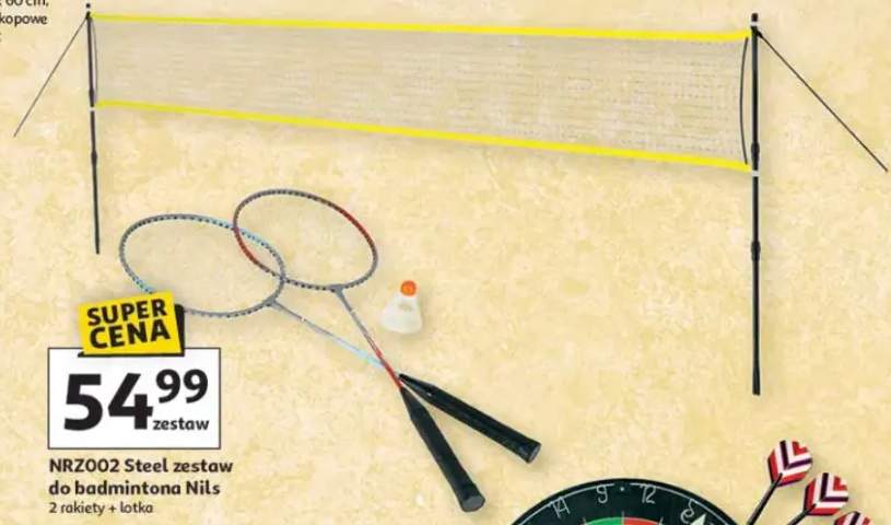 NRZ002 Steel zestaw do badmintona