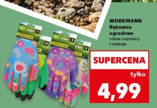 Rękawice ogrodowe różne rozmiary i rodzaje