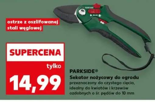 Sekator nożycowy do ogrodu