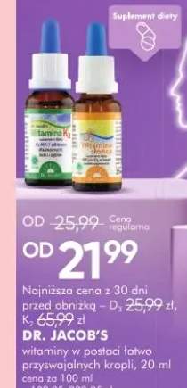 Witaminy w postaci łatwo przyswajalnych kropli