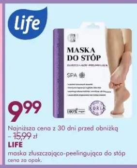 Maska złuszczająco-peelingująca do stóp