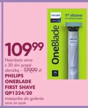Maszynka do golenia OneBlade First Shave QP1324/20