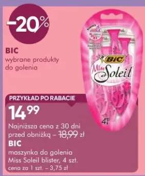 Maszynka do golenia Miss Soleil Blister