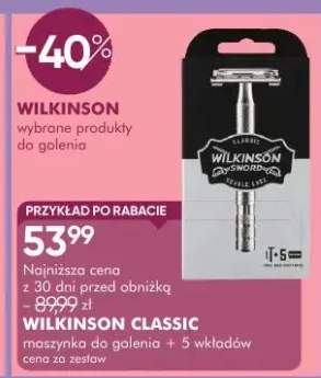 Maszynka do golenia Classic + 5 wkładów