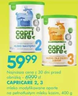 Mleko modyfikowane oparte na fermentacyjnym mleku koźim, 400 g