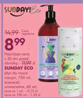 Płyn do mycia naczyń, 750 ml, ściereczki uniwersalne, 60 szt.