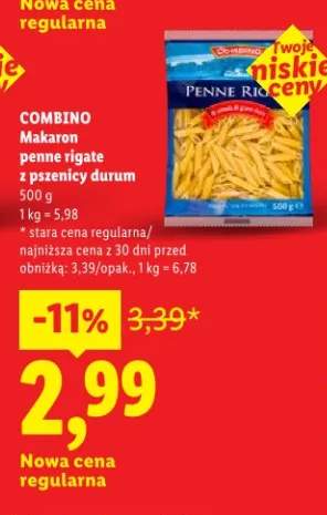Makaron penne rigate z pszenicy durum