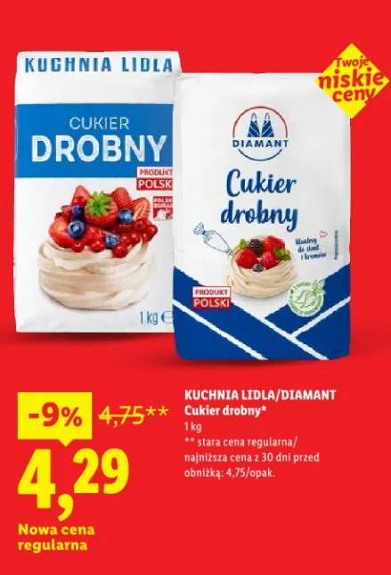 Cukier drobny