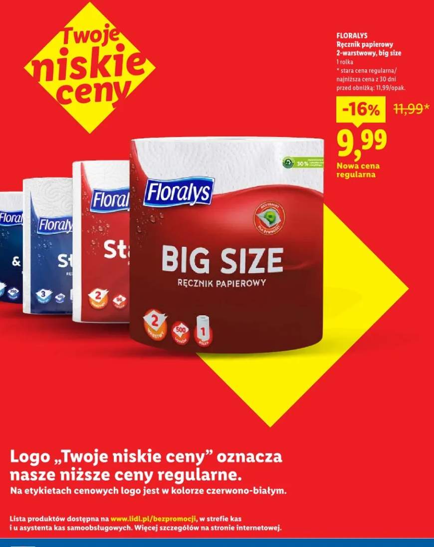 Ręcznik papierowy 2-warstwowy, big size