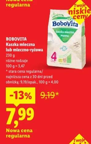 Kaszka mleczna lub mleczno-ryżowa różne rodzaje