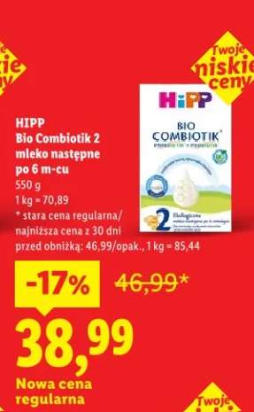 Mleko następne po 6 m-cu Bio Combiotik 2