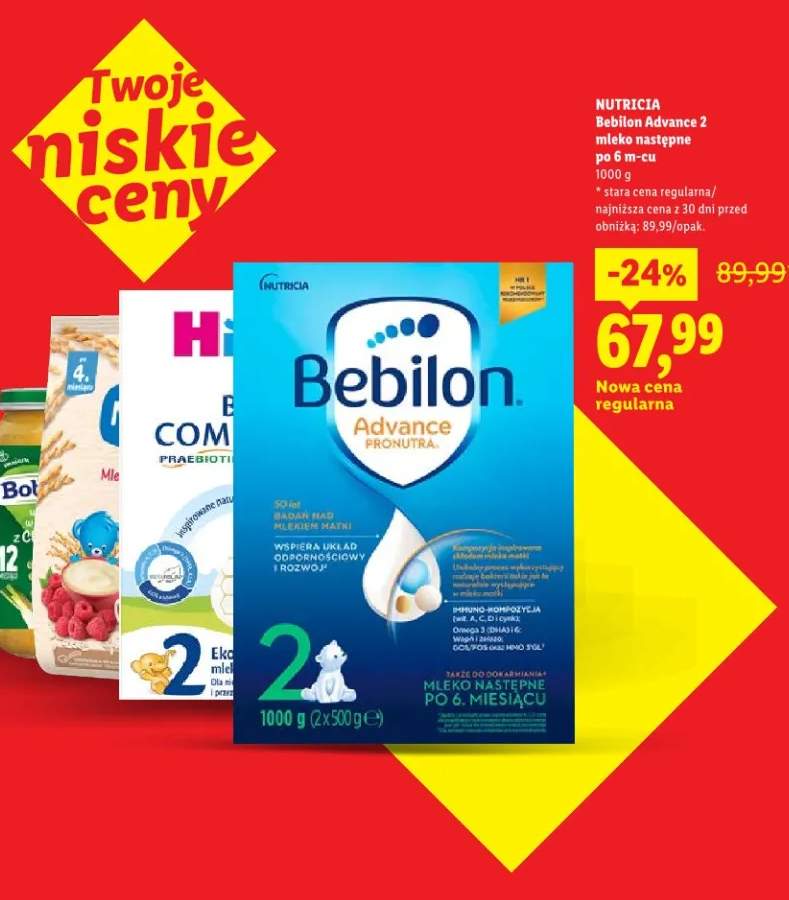 Mleko następne Bebilon Advance 2 po 6. m-cu