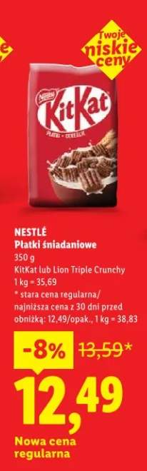 Płatki śniadaniowe Lion Triple Crunchy