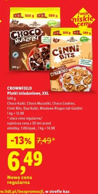 Płatki śniadaniowe, XXL Duo Kulki