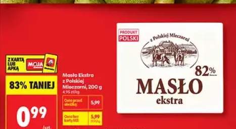 Masło Ekstra Polskiej Mleczarni, 200 g