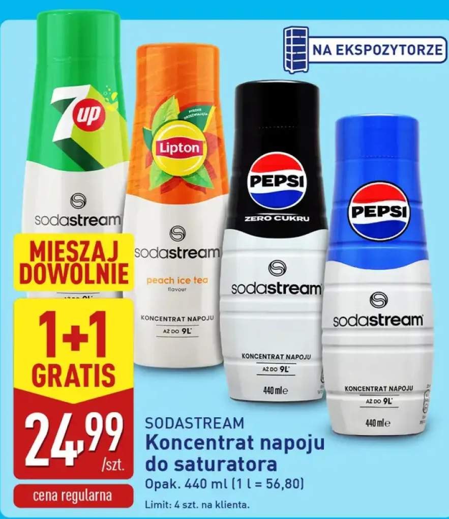 Koncentrat napoju do saturatora Pepsi