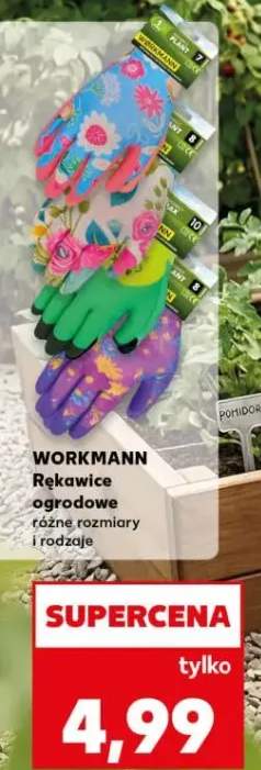 Rękawice ogrodowe różne rozmiary i rodzaje