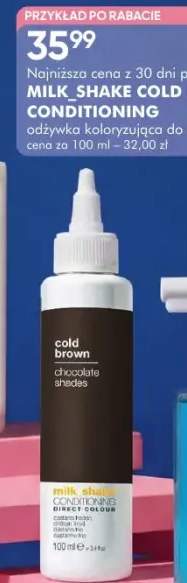 Odżywka koloryzująca do włosów Milk Shake Cold Brown Conditioning