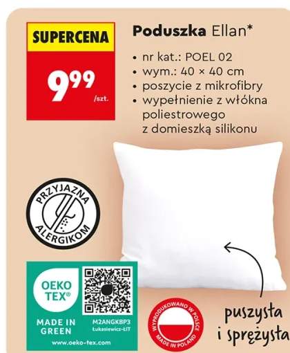 Poduszka Ellan 40 x 40 cm