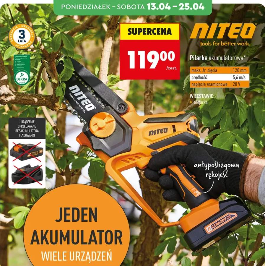 Pilarka akumulatorowa