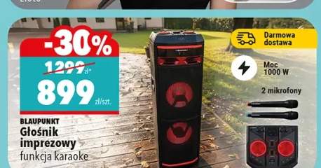 Głośnik imprezowy funkcja karaoke