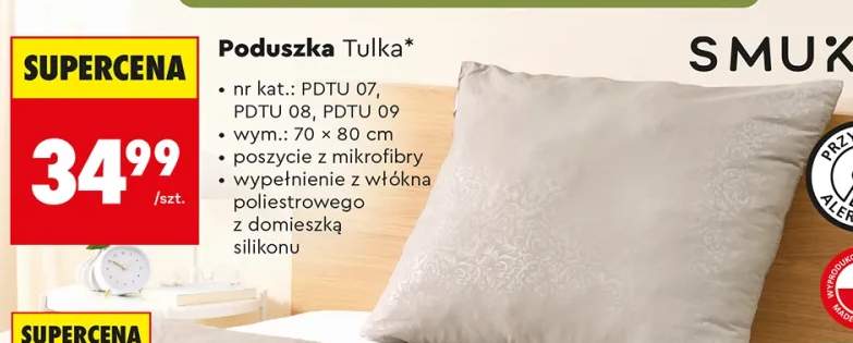 Poduszka Tulka 70 x 80 cm