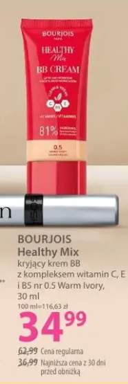 Kryjący krem BB z kompeksem witamin C, E i B5 Warm Ivory Healthy Mix