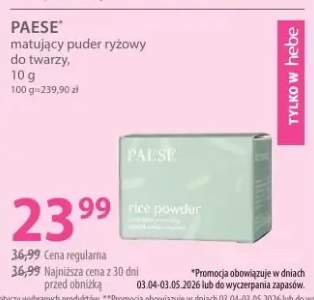 Matujący puder ryżowy do twarzy