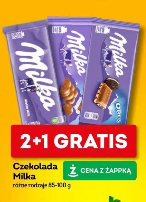 Czekolada Milka różne rodzaje