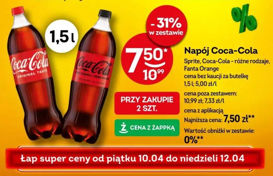 Napój Coca-Cola