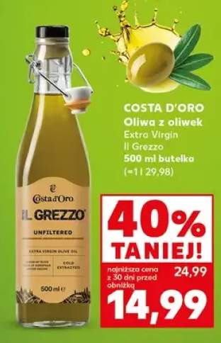 Oliwa z oliwek Extra Virgin II Grezzo