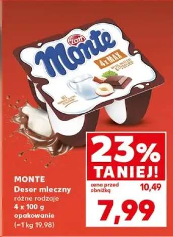 Deser mleczny różne rodzaje