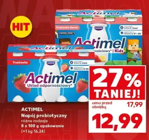 Napój probiotyczny różne rodzaje