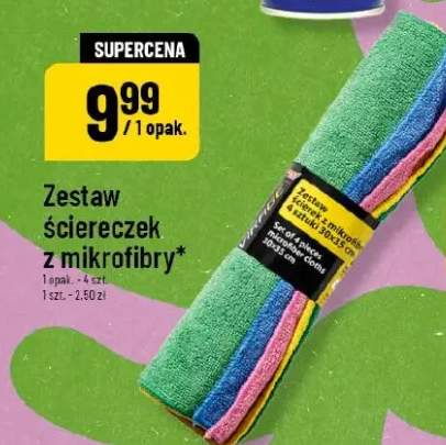 Zestaw ściereczek z mikrofibry