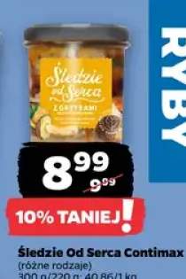 Śledzie Od Serca (różne rodzaje)