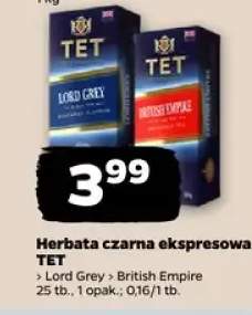 Herbata czarna ekspresowa TET Lord Grey