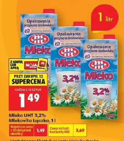 Mleko UHT 3,2%