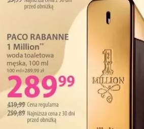 Woda toaletowa męska 1 Million