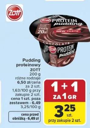 Pudding proteinowy różne rodzaje