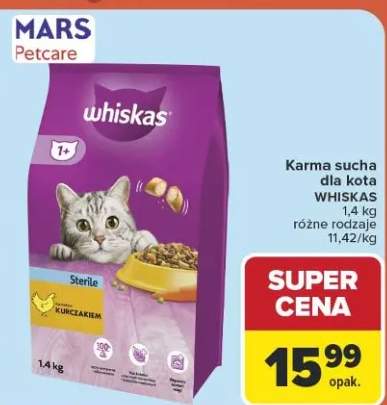 Karma sucha dla kota