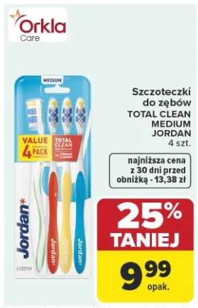 Szczoteczki do zębów TOTAL CLEAN MEDIUM