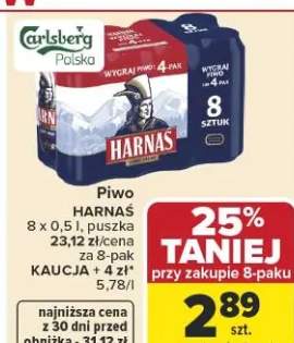 Piwo 8 x 0,5l puszka